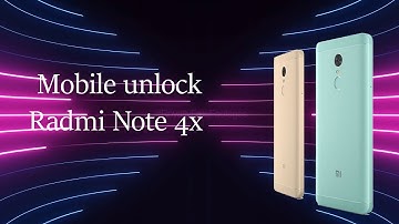 REDMI NOTE 4X Mediatek Mi Account Anti Relock  pattern lock  Frp Unlock By Unlocktool