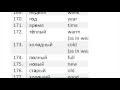 209 Russian common words reading