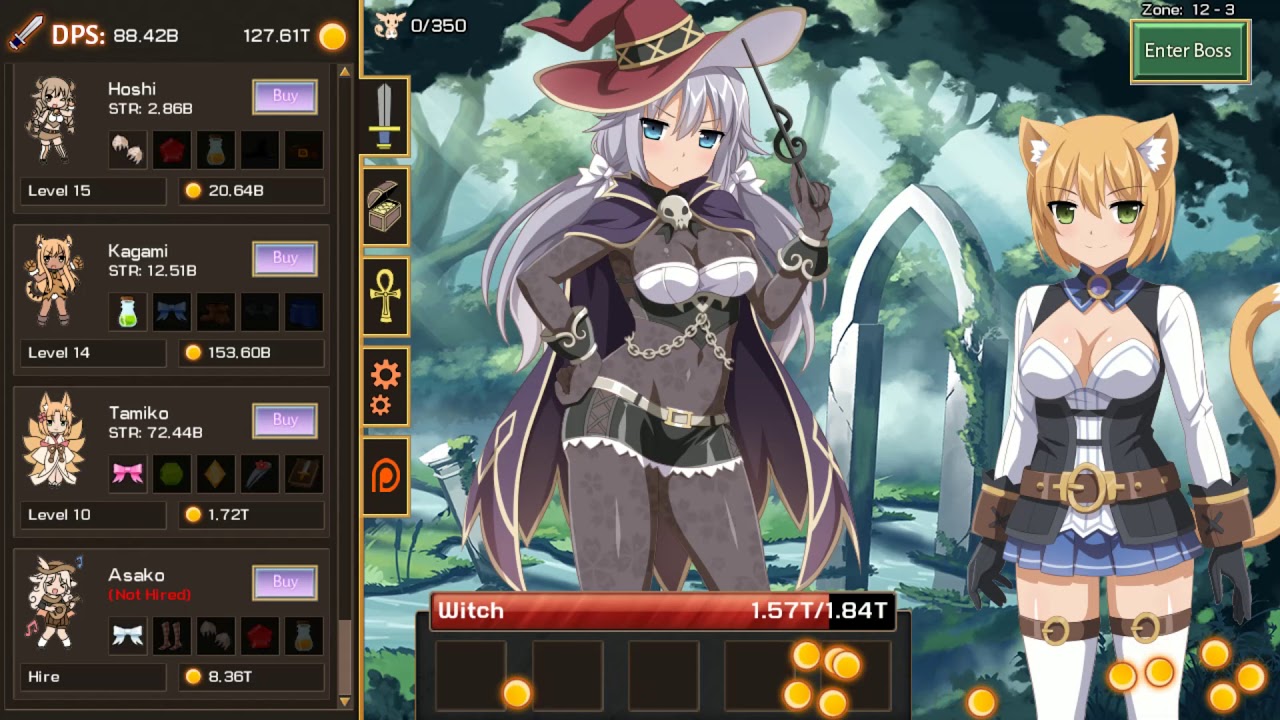 Sakura Clicker Gameplay 216 no commentary