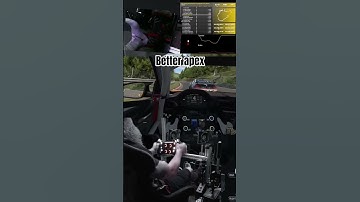 overtake after apex #simracing #racing #simulator #vr #simagic #iracing #nurburgring #simrig #bmwm2