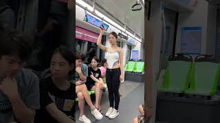 ​#TrainDrama #SubwayMoments #CaughtOnCamera #FunnyReactions #AttitudeCheck #JealousyBeLike
