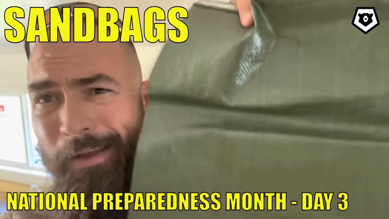 Sandbags - National Preparedness Month Day 3
