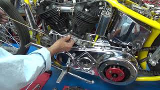 Old Harley Davidson Mousetrap Clutch Booster Adjustment