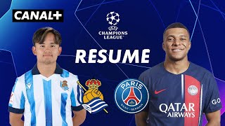 Le Résumé De Real Sociedad Paris Sg - Ligue Des Champions 2023-24 8Ème De Finale Retour