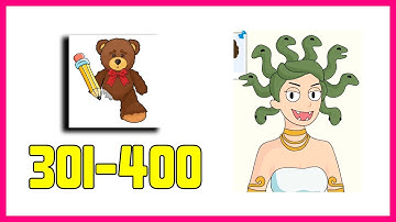 DOP: Draw One Part - Gameplay Walkthrough - Solution of All Levels (301-400) DOPGW04