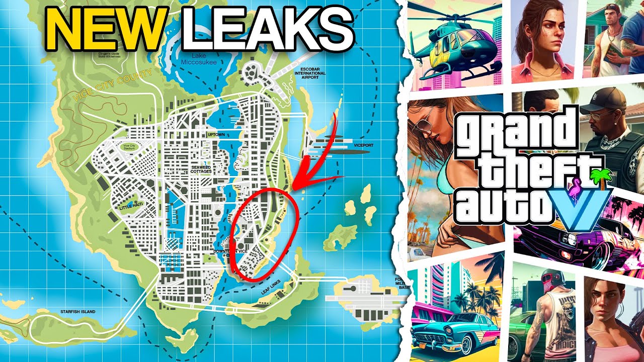 Leaked GTA 6 map' shows off huge Caribbean setting - with surprise  locations - Daily Star