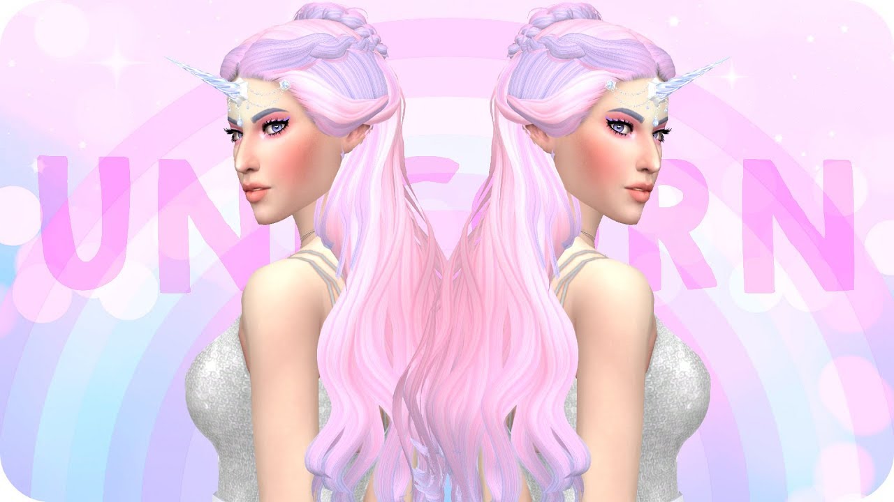 UNICORN Sims 4 Create A Sim 🦄 YouTube