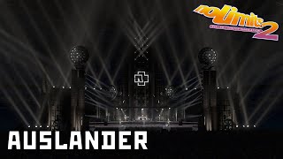 [Nolimits Coaster 2] Rammstein - Auslander - Stadium Stage Lighting Recreation