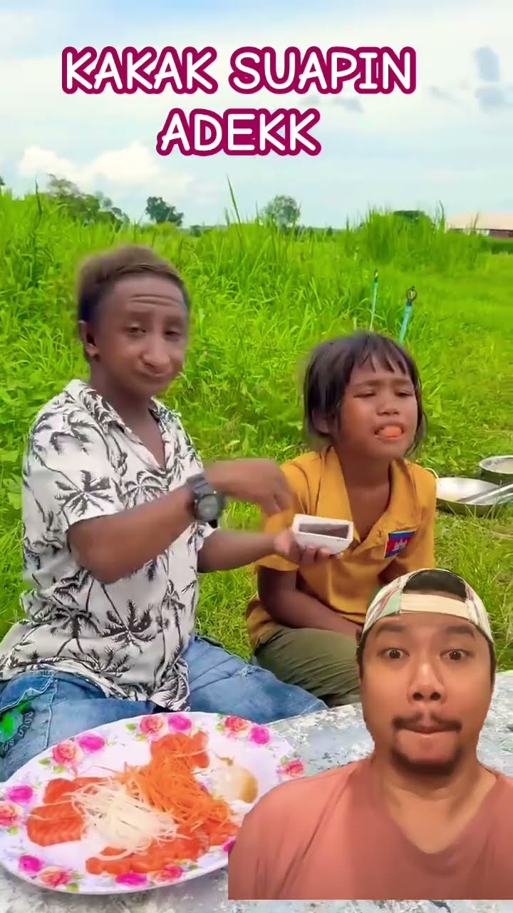 AYO KAKAK SUAPIN MAKAN SAYUR!!!?? #funny #mukbang #shortsfeed #shortsviral