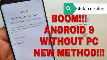 BOOM!!! Samsung S8 Plus /SM-G955F/, Android 9. Remove Google Account Bypass FRP. Without PC.