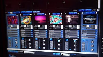 Media Master Entec DMX Input for video wall