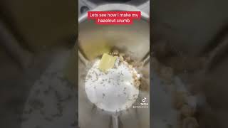 How to make hazelnut crumbs #hazel #nuts #crumb #usa #chef #life