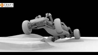 Product Concept Demo - Animation Of Dune Buggy With Full Rig Car Simulation - Craft Director Studio