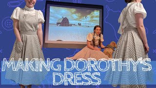 Making A Dorothy Dress For The Wizard Of Oz
