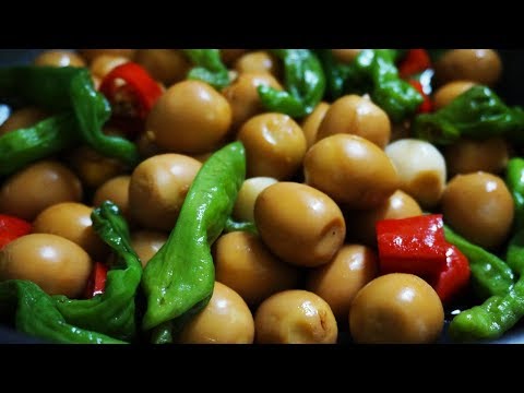 메추리알 장조림 만들기 꽈리고추를 넣어 더 맛있는 메추리알장조림 맛있게 만드는법