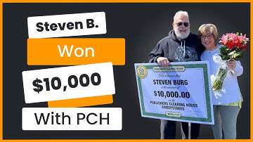PCH Winner: Steven B. Won $10,000.00!