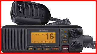 Uniden UM385BK Marine Radio: Reliable Communication and Safety on the Water