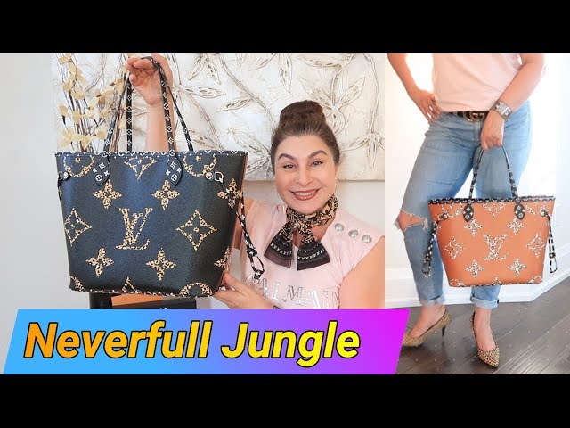 Louis Vuitton Neverfull MM Jungle Collection Unboxing and ModShots