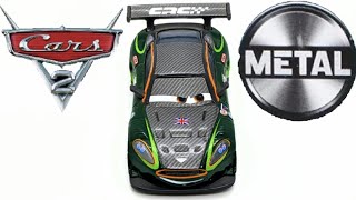 2016 Mattel Disney Pixar Cars Diecast Carbon Racers Nigel Gearsley Troc