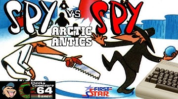 SPY VS SPY III: ARCTIC ANTICS – Commodore 64 (1986) | Cold War Chaos in the Frozen North