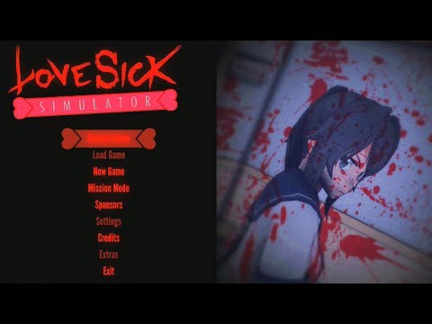 LE NOUVEAU MENU SECRET DE YANDERE SIMULATOR.. LOVESICK ?
