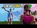 I played with the NICEST Soccer Skin I ever met in Fortnite... (he's SUPER friendly)