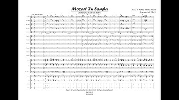 Mozart in Samba (Sym No.40 Gm)- Wolfgang Amadeus Mozart- Arranged by: João Vitor S.