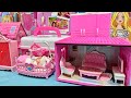 Pink Paradise! 🌸 Barbie Dreamhouse ASMR - Castle, Furniture &amp; Wardrobe Play (No Talking)