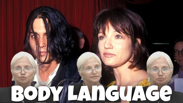 Analysing Ellen Barkin Body Language at the Johnny...