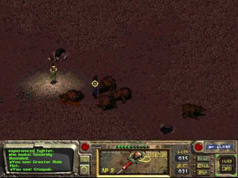 Let's Play Fallout [Blind] 040 Desert Raider Camp