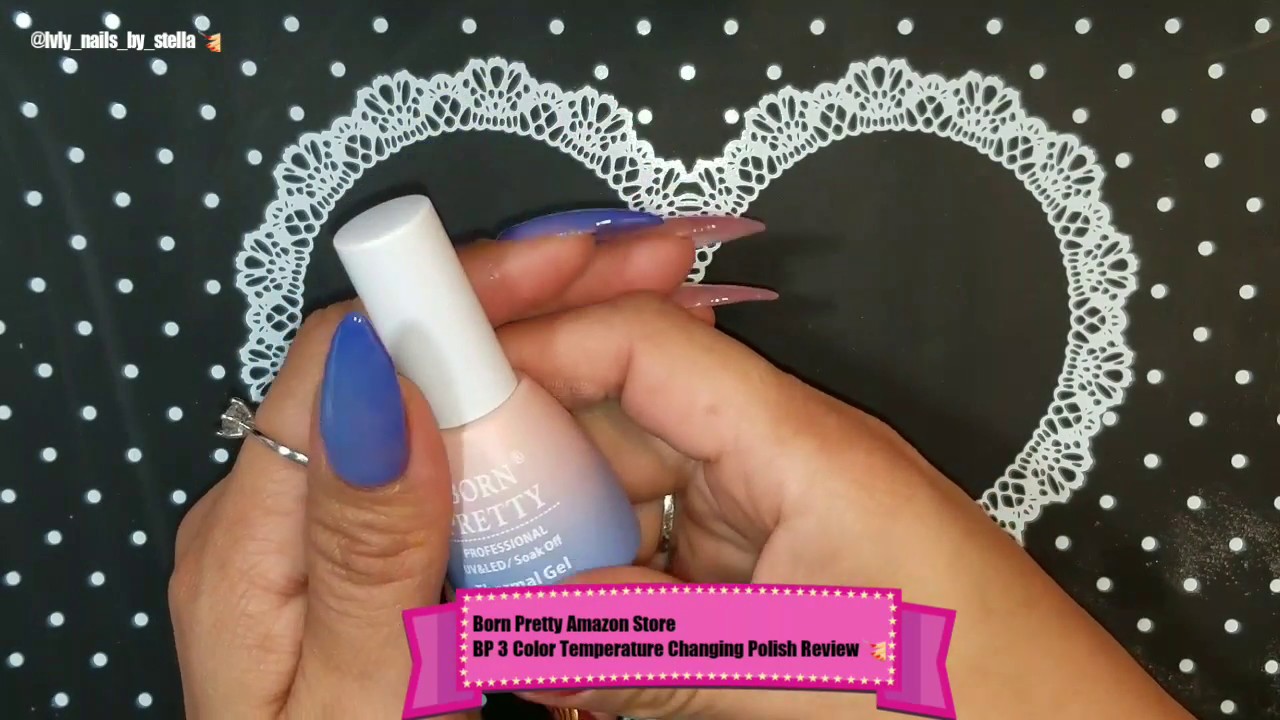 Born Pretty Amazon Store BP 3 Color Temperature Changing Polish Review 💅