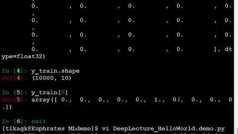 ML Lecture 8-3: Keras Demo