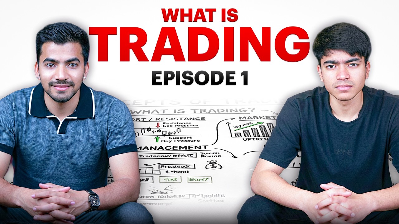 EP-1 Teaching him concepts of Trading | what is trading for beginners ?