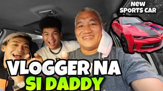 VLOGGER NA SI DADDY (SPORTS CAR NI KUYA JM)