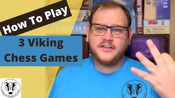 3 Viking Board Games | How To Play: Hnefatafl, Tablut, Brandubh
