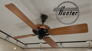 Hunter Type 52 Antique Ceiling Fan | 1080p HD Remake/Update