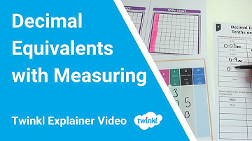 Decimals Equivalents with Measurements 📏