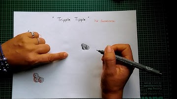 Daily Tangle - Tripple Tipple