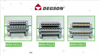 Borneras Degson Serie Ds, Dc Y Pc - Optimiza Tiempo En Tus Proyectos