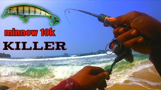 ultralight casting di pantai berombak besar masih bisa strike || casting karang dangkal screenshot 5