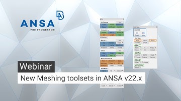 New Meshing toolsets in ANSA v22.x