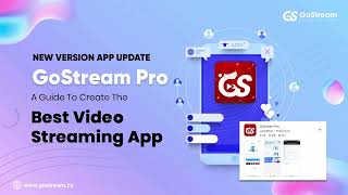 How to use GoStream Pro App create livestream pre-recorded video. screenshot 1