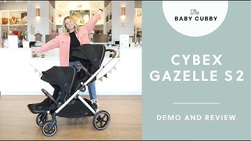 Cybex Gazelle S/S2 Stroller IN-DEPTH Demo and Review!