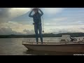 Female scuba diver finds some scary stuff in a lake