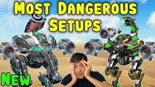 New SONIC FENRIR & SCORPION Setups Mk2 War Robots Live Gameplay WR