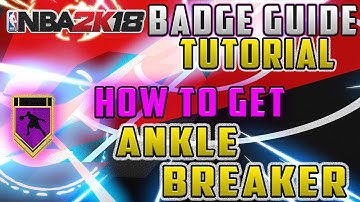 NBA 2K18 ANKLE BREAKER TUTORIAL