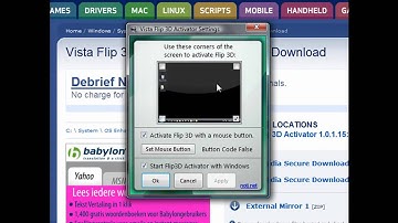 3D FLIP TUTORIAL (Windows Vista) [HD]  DUTCH
