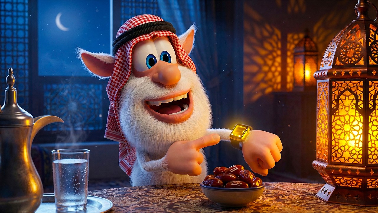 بوبا ⌛ وقت الإفطار 🍇 رسوم متحركة للأطفال