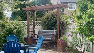 How to Build an Arbor with a Porch Swing - Part 1: The Arbor