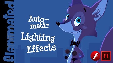 💥 Automatic Lighting Effects in Adobe Flash & Animate 💥
